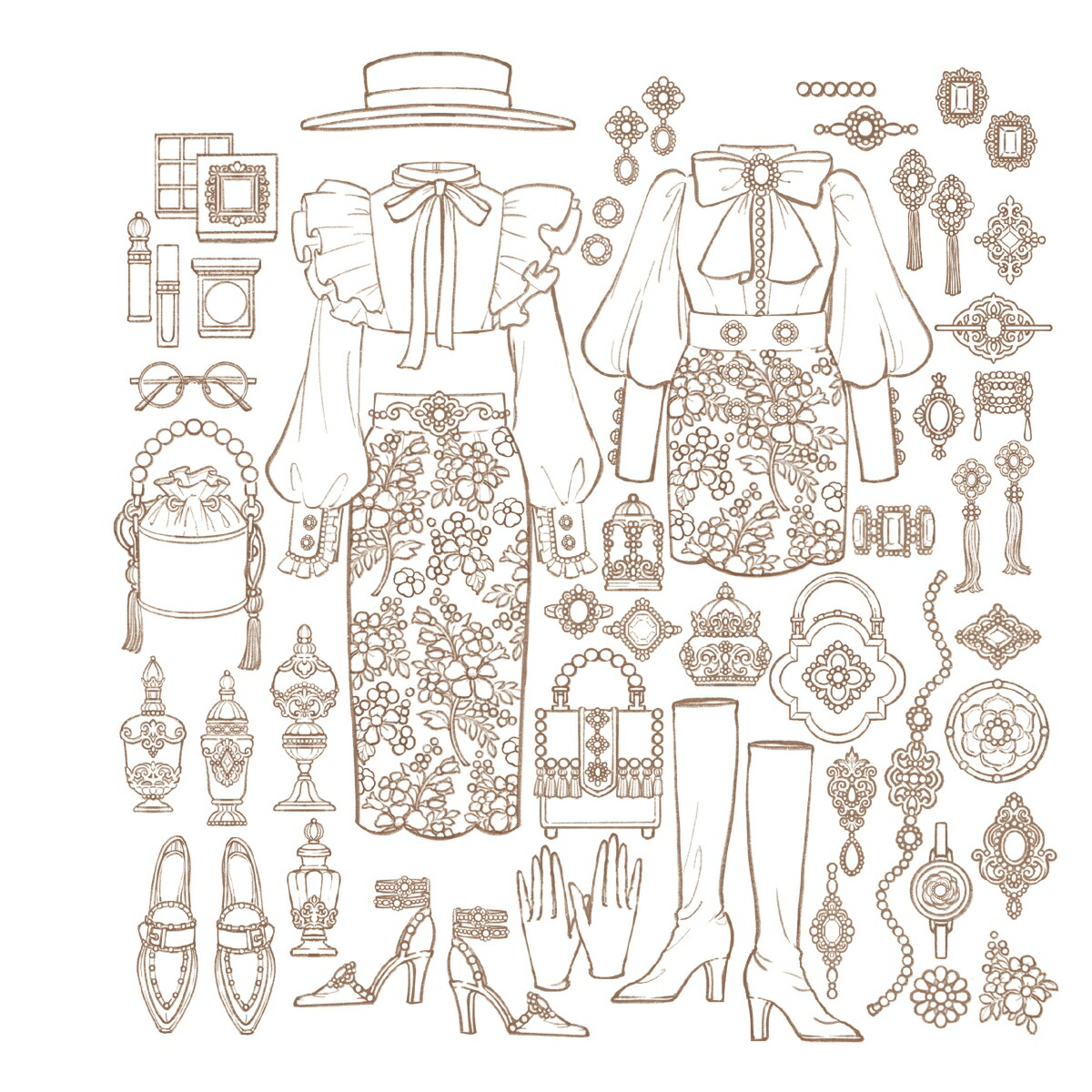 楽天ブックス すずらん通りの洋服店 ぬり絵book Fouatons 本 楽天ブックス すずらん通りの洋服店 ぬり絵book Fouatons 本